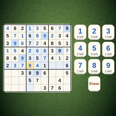 Calm Sudoku game